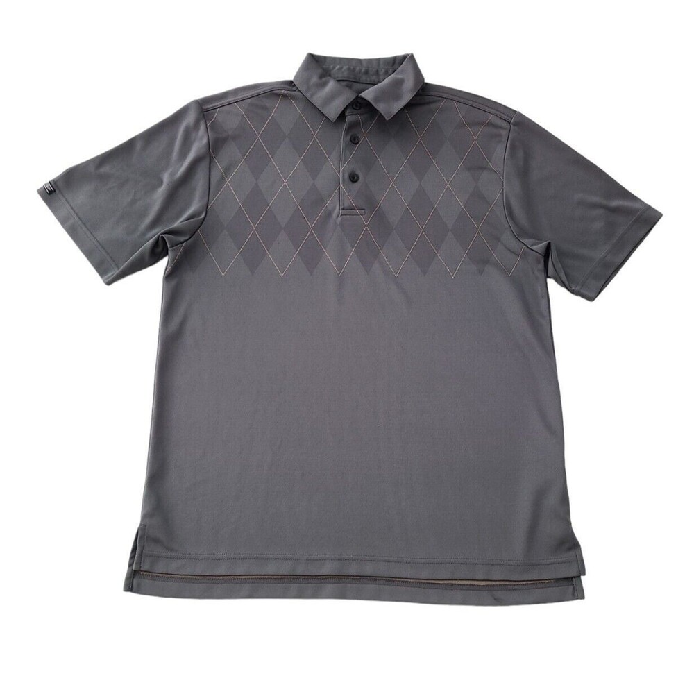 Straight Down Medium Performance Golf Polo Mens G… - image 1